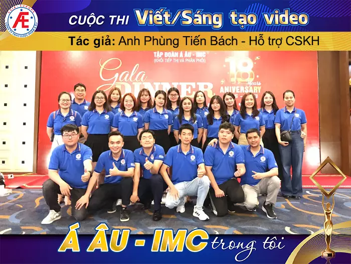 Được cầm mic thể hiện bài hát truyền thống của công ty là 1 điều gì đó thật ý nghĩa